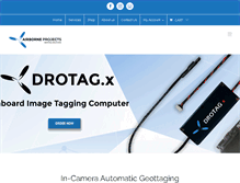 Tablet Screenshot of airborneprojects.com